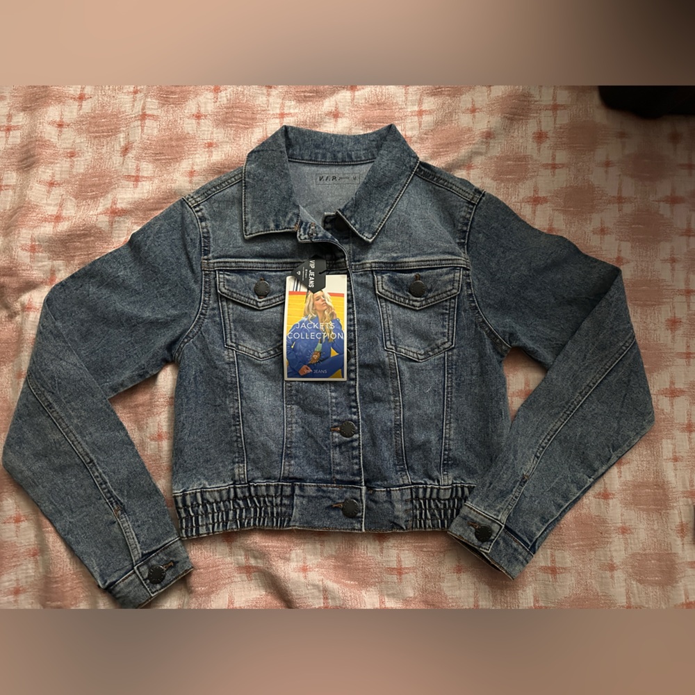VIP Jeans Classic Blue Denim Jacket